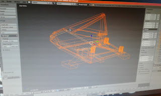 Blender 3d modeling fan case