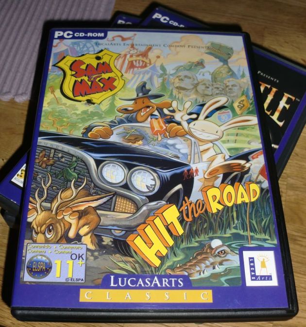 Sam &amp; Max Hit the Road (photo by Old School Game Blog)