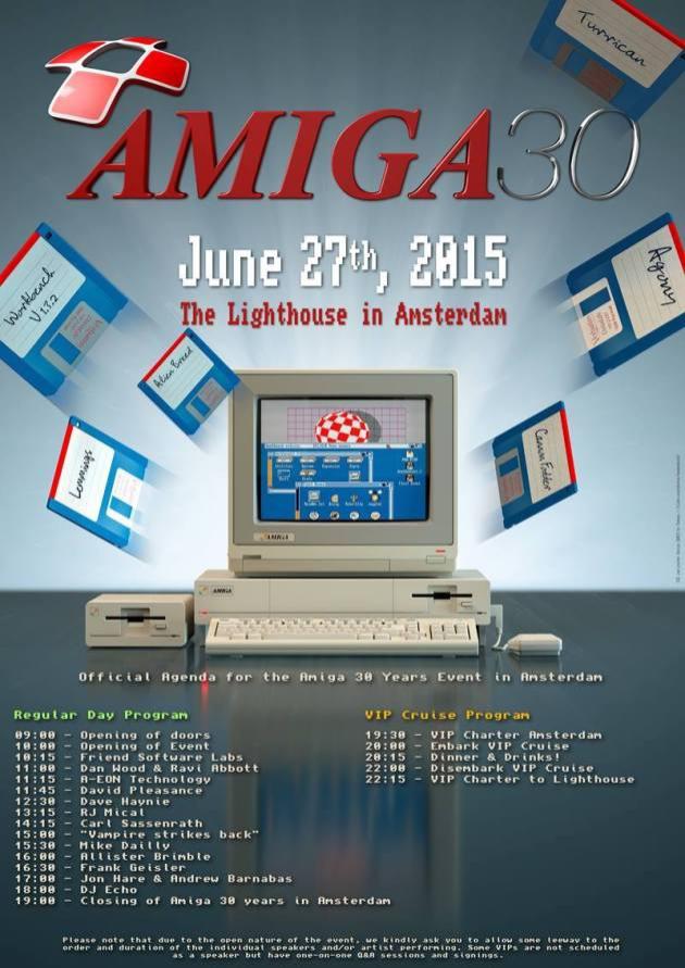 Amiga 30th in Amsterdam: Schedule