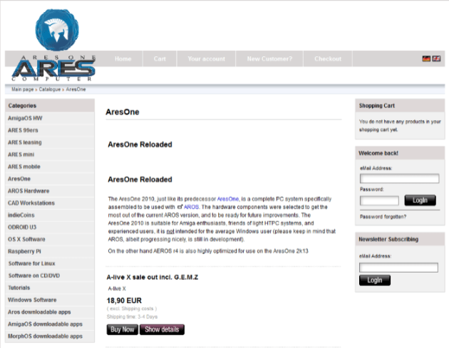 Pascal's shop (screenshot by Old School Game Blog)